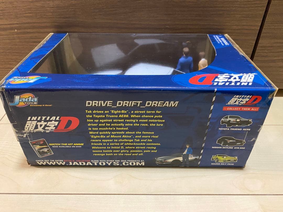 希少 JADA 1/18 TOYOTA TRUENO AE86 頭文字D