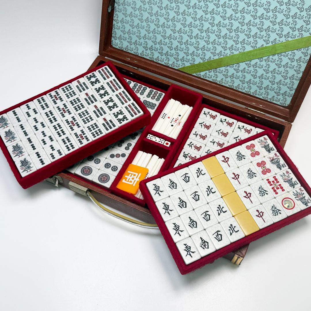 キングバード オーロラダイヤ牌 大理石調 高級麻雀