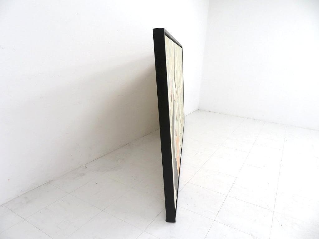 真作保証　荻野 夕奈　白木蓮　油彩　油絵　アート　芸術　絵画