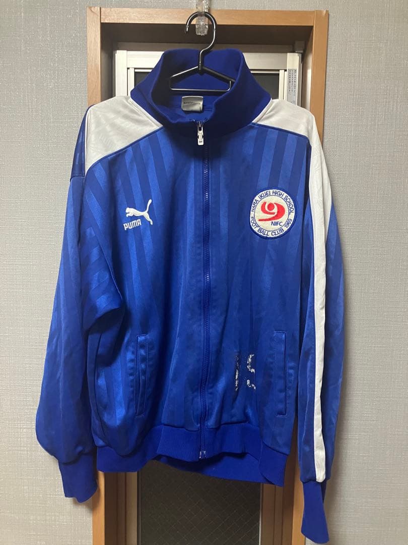 守*ュ様 PUMA 奈良育英　サッカー　ジャージ上下　サイズXO No.19 古