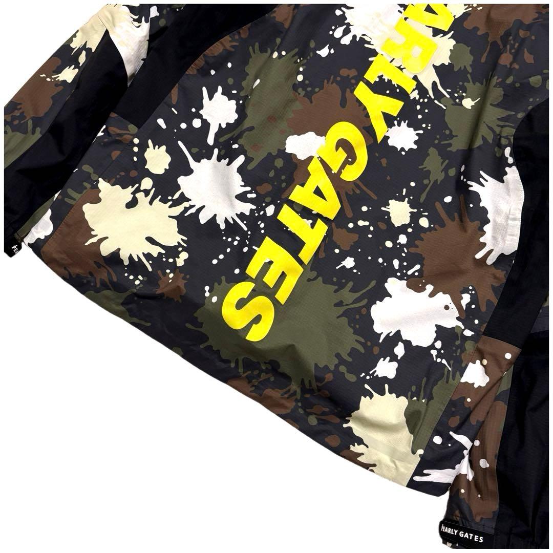 ✨美品✨PEARLY GATES　4way　ブルゾン カモフラ　バッグロゴ　M