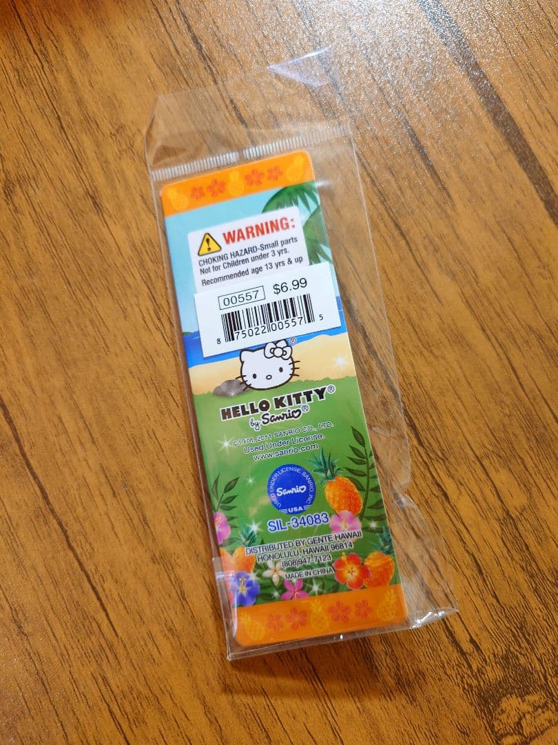 〈レア〉ハワイ限定ハローキティ ウクレレ 根付け ストラップ