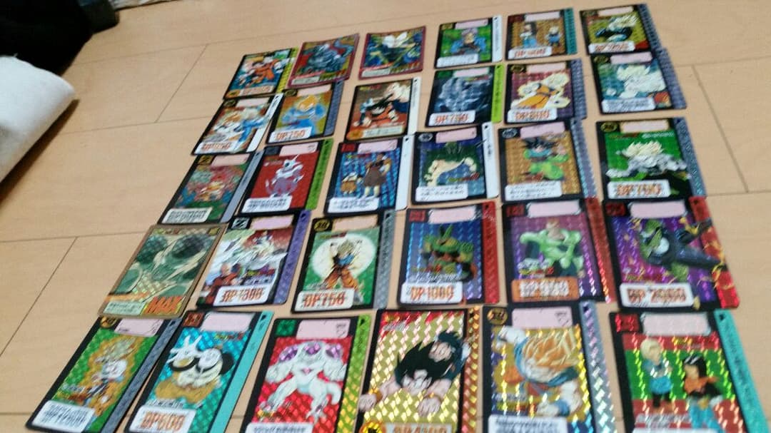 この価値わかる方！ドラゴンボールZ　全てレアのキラカード