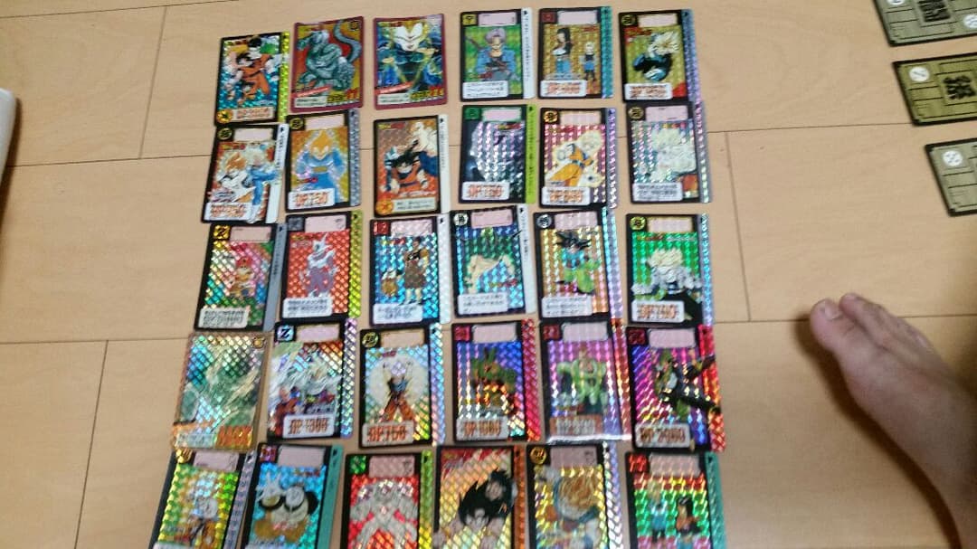 この価値わかる方！ドラゴンボールZ　全てレアのキラカード