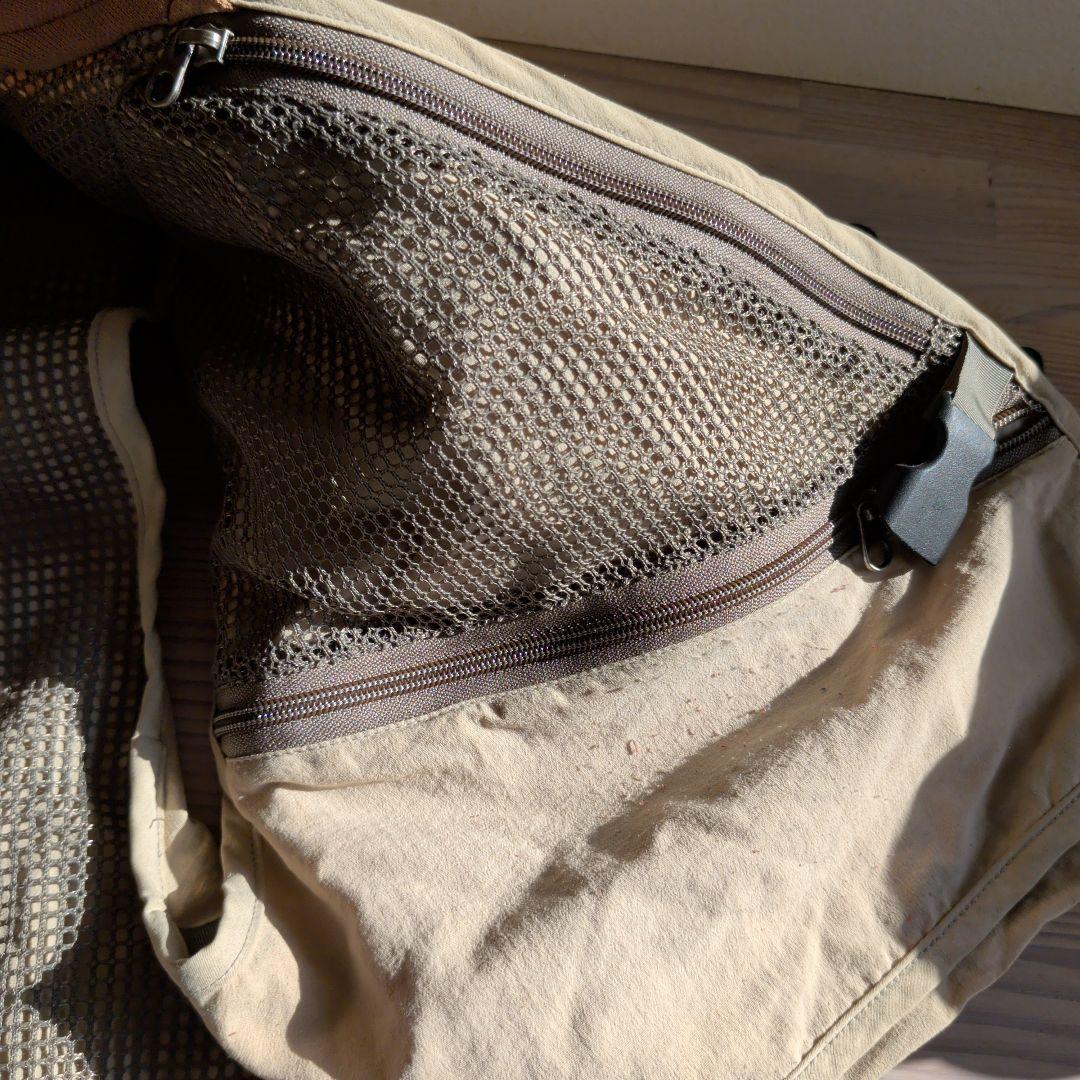 SIMMS 希少！旧ロゴ　シムス　マスターベスト　S/M 斜めロゴ サクラマス