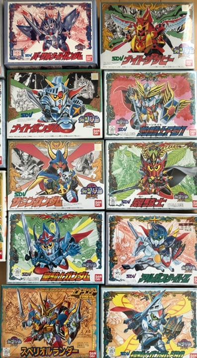 BB戦士　ナイトガンダムシリーズ