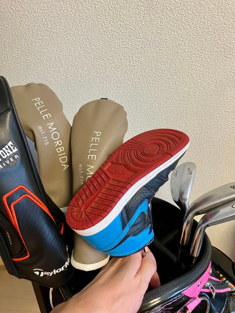 【超超レア・美品】 NIKE JORDAN 1 ナイキ ジョーダン パターカバー