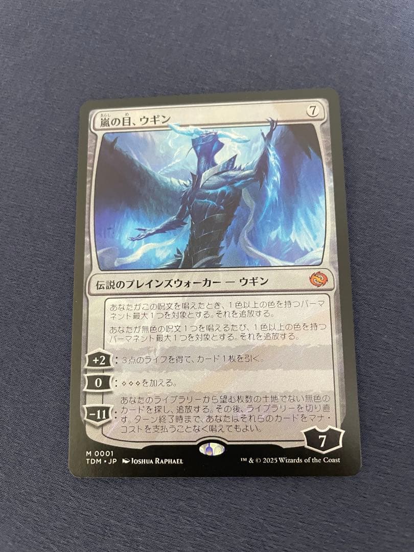 MTG 嵐の目、ウギン 日本語通常絵1枚