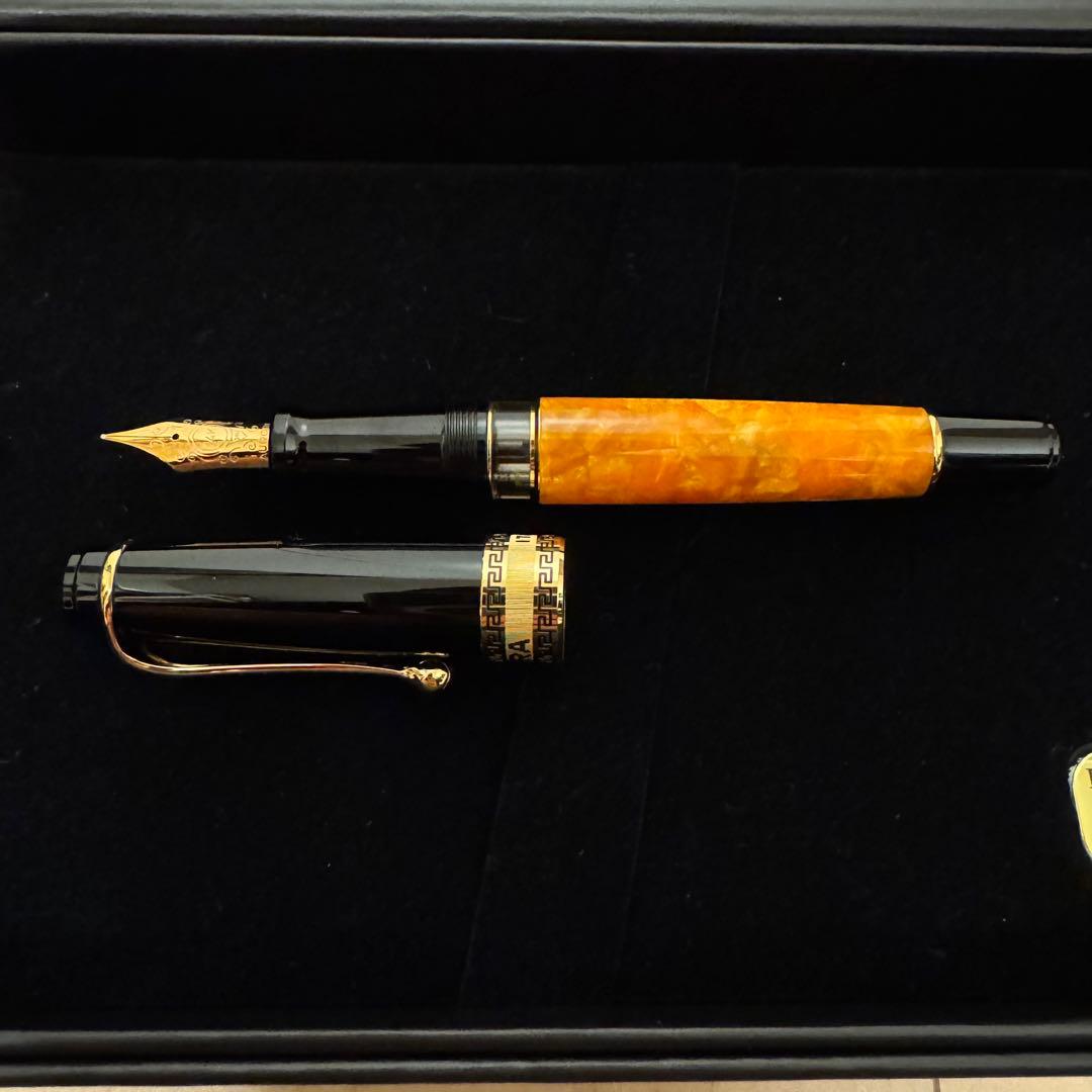 【新品・未使用】アウロラ　オプティマ　M字　aurora optima 万年筆