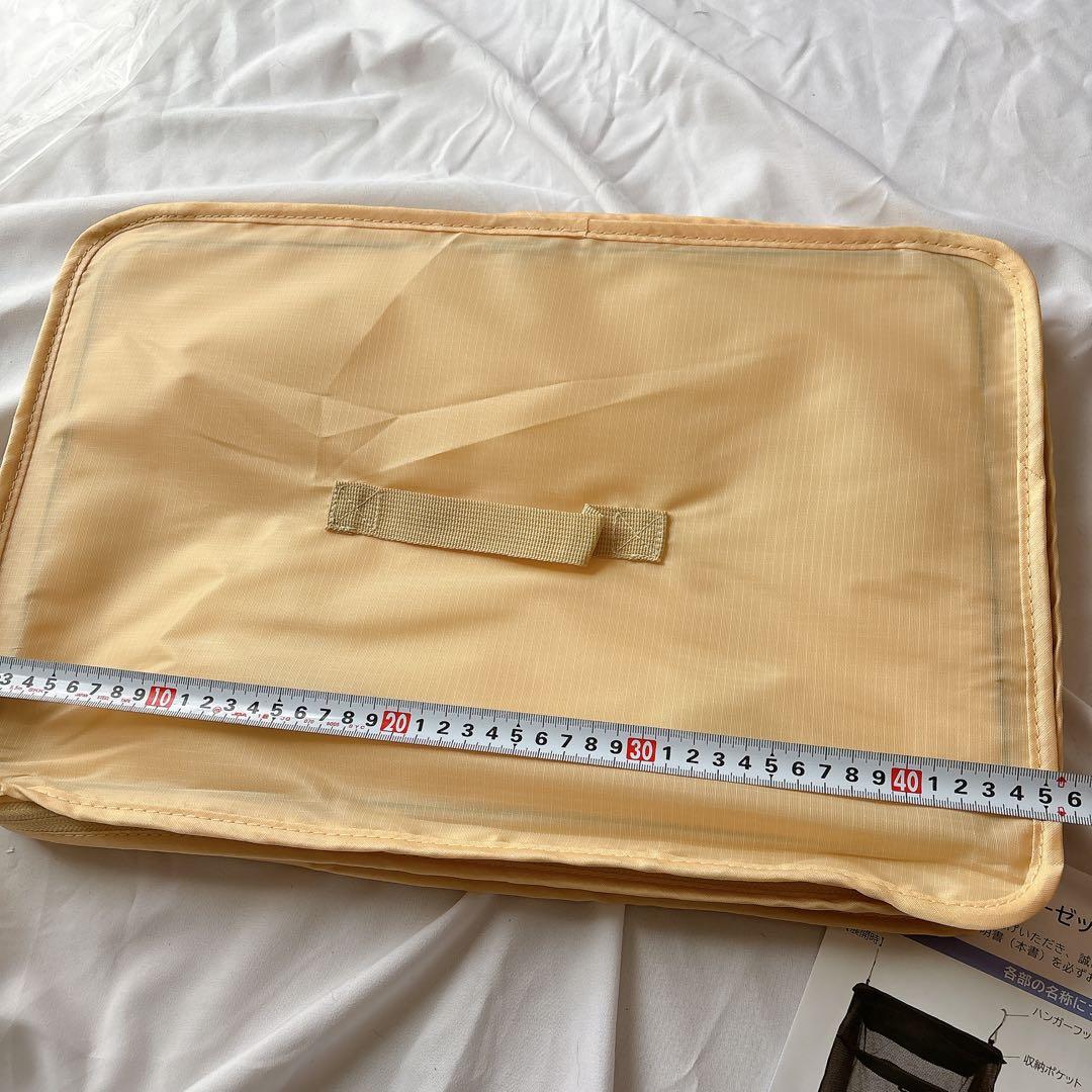 ☆吊り下げ 収納 ベージュ XL S字フック トラベル グッズ ポーチ