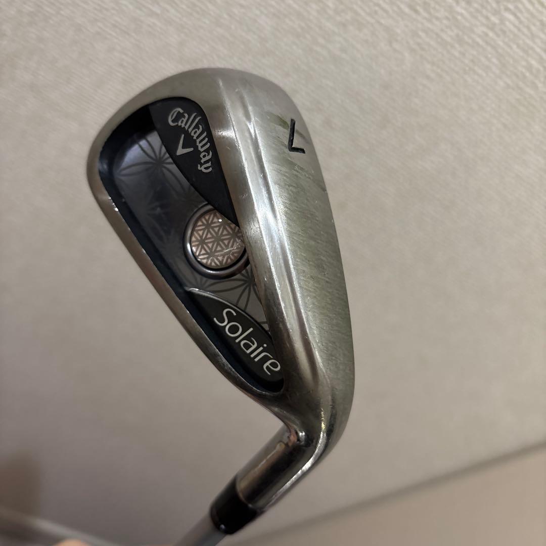 Callaway ピンク ゴルフバッグとクラブとホールとピンセット　初心者セット