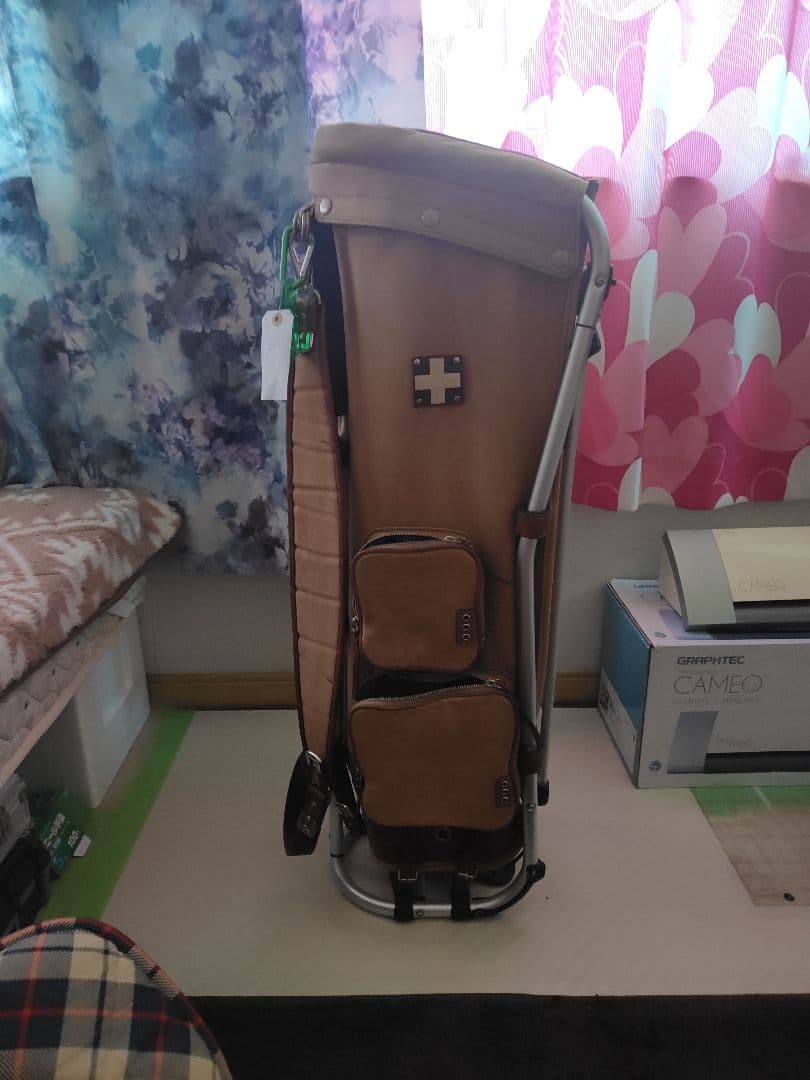 T*F様 ブラウン折りたたみキャディバッグ