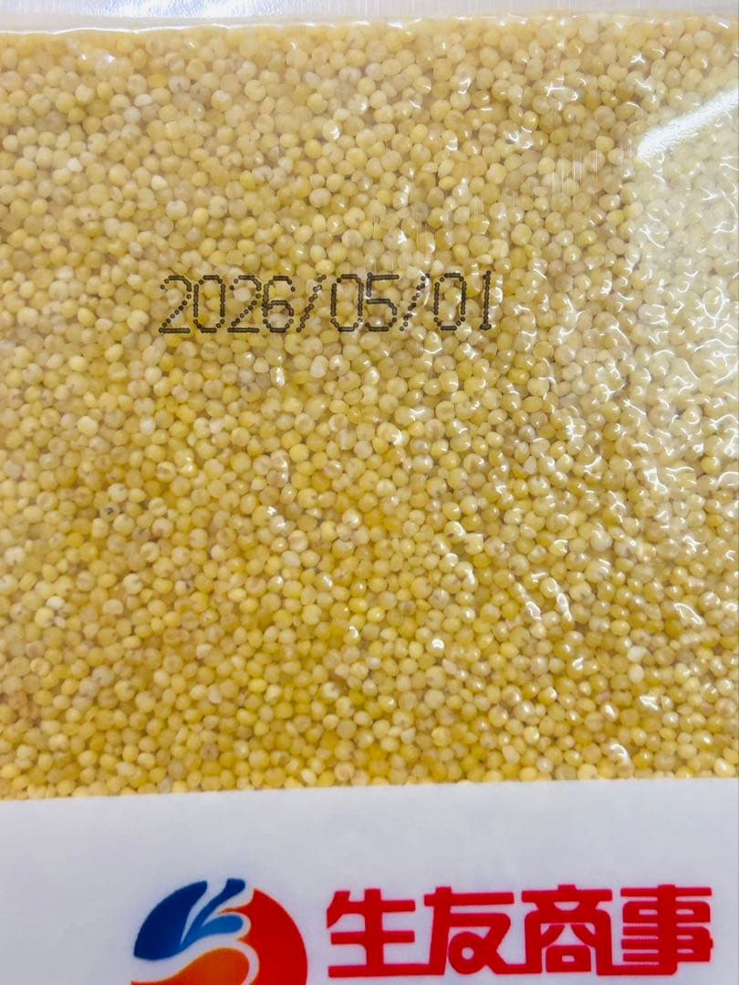 お客生友特级黄小米あわ400g 20袋鸭血10パック金丝猴 玉米味软糖3袋