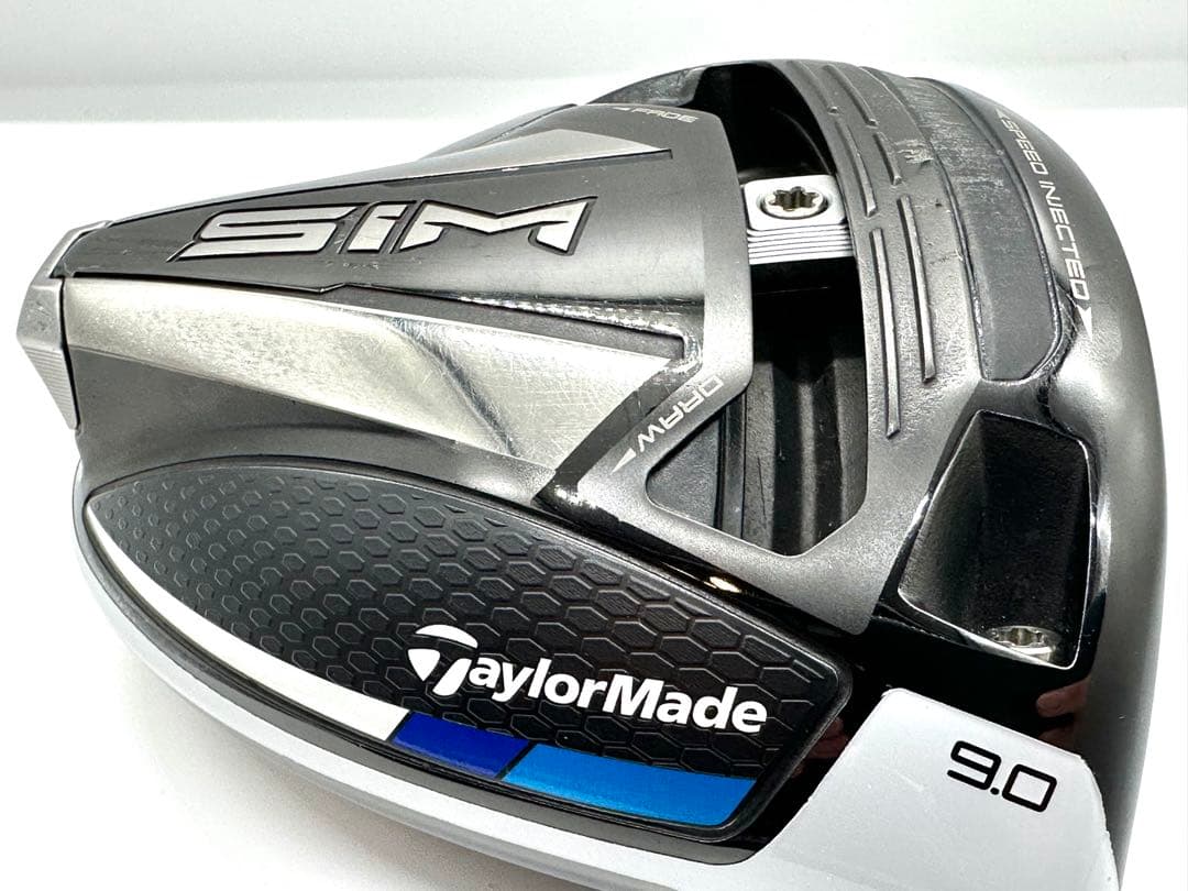 中古美品｜テーラーメイド｜SIMドライバー9度ヘッドのみ単品シム｜ヘッドカバー付