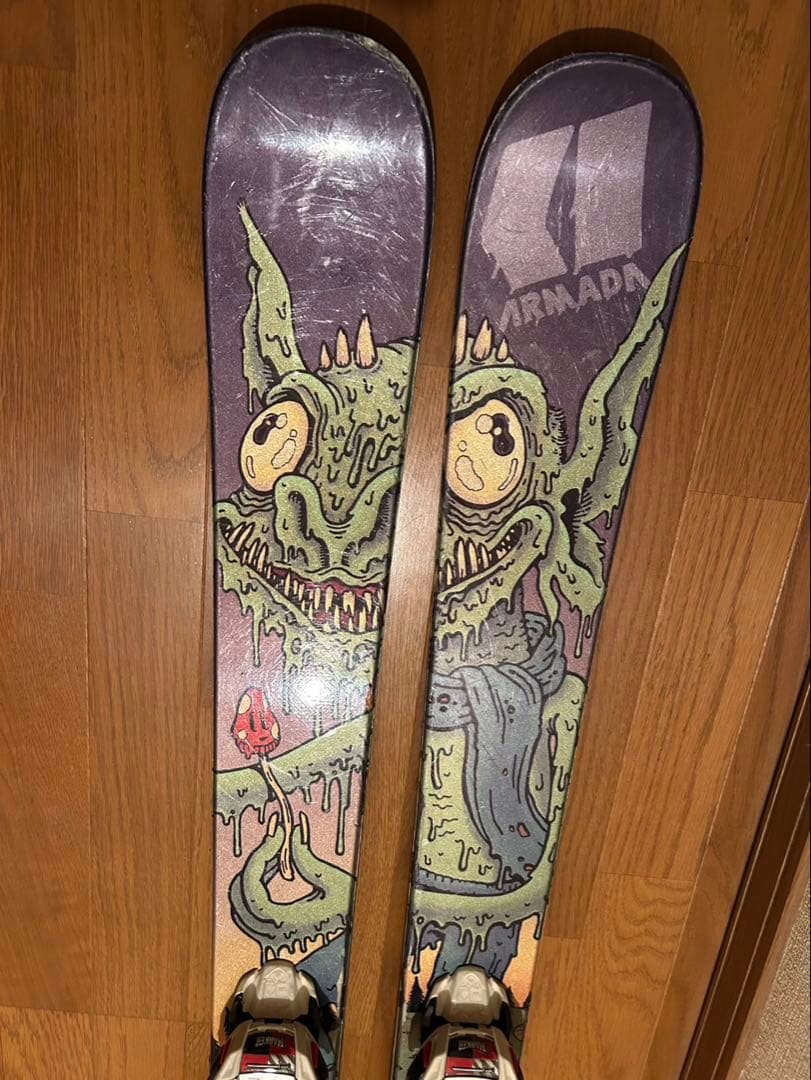 【美品】アルマダ(ARMADA) EDOLLO フリーライドスキー板 158cm