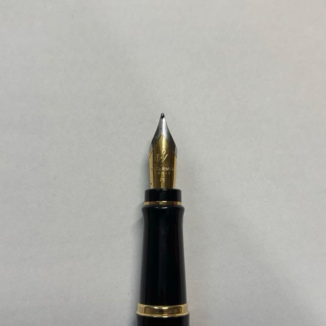 WATERMAN 万年筆 エキスパート エッセンシャル ブラックGT M（中字）
