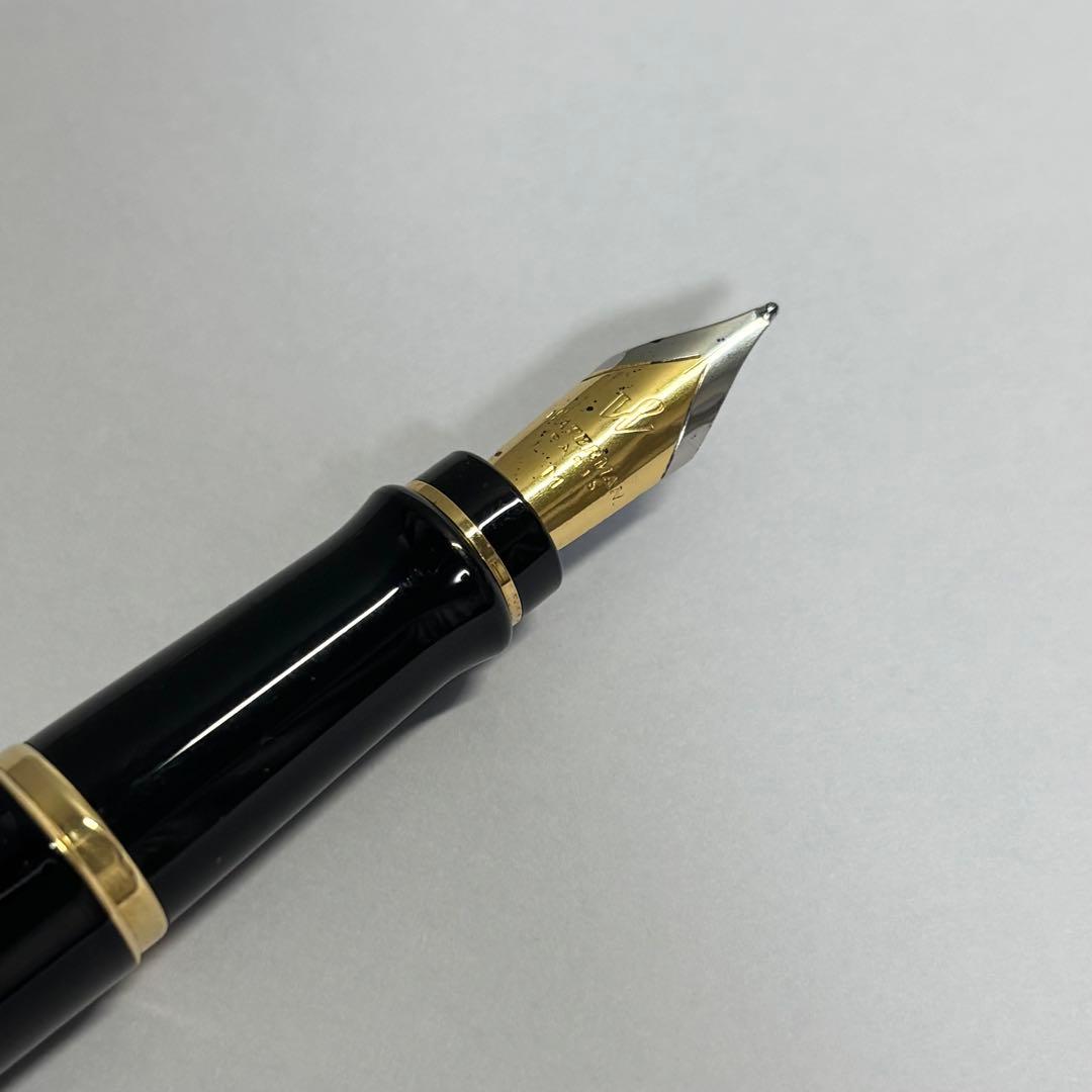 WATERMAN 万年筆 エキスパート エッセンシャル ブラックGT M（中字）