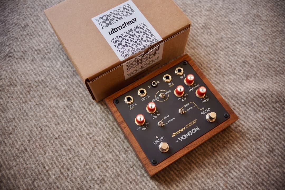 VONGON ultrasheer ステレオリバーブ／ビブラート