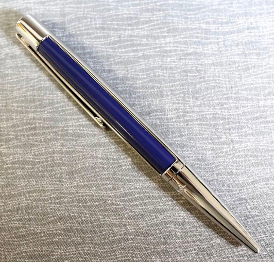 値下げ中　デュポン ボールペン デフィ ネイビー シルバー