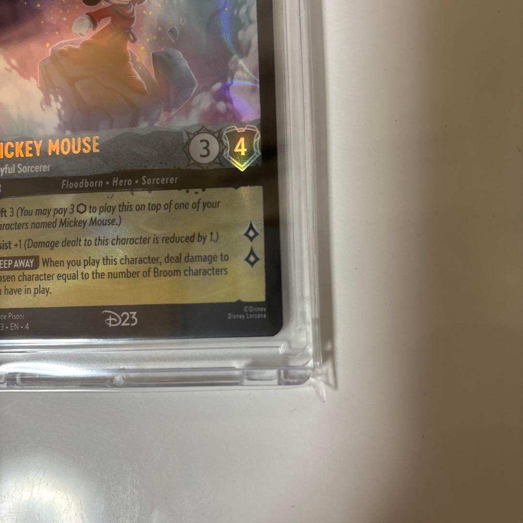 ロルカナ　ミッキーマウス　d23 限定　プロモ　ファンタジア　【美品　最安値】