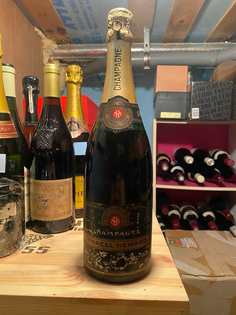 1966年Marcel Hemard 1966 ブラン・ド・ブラン シャンパン