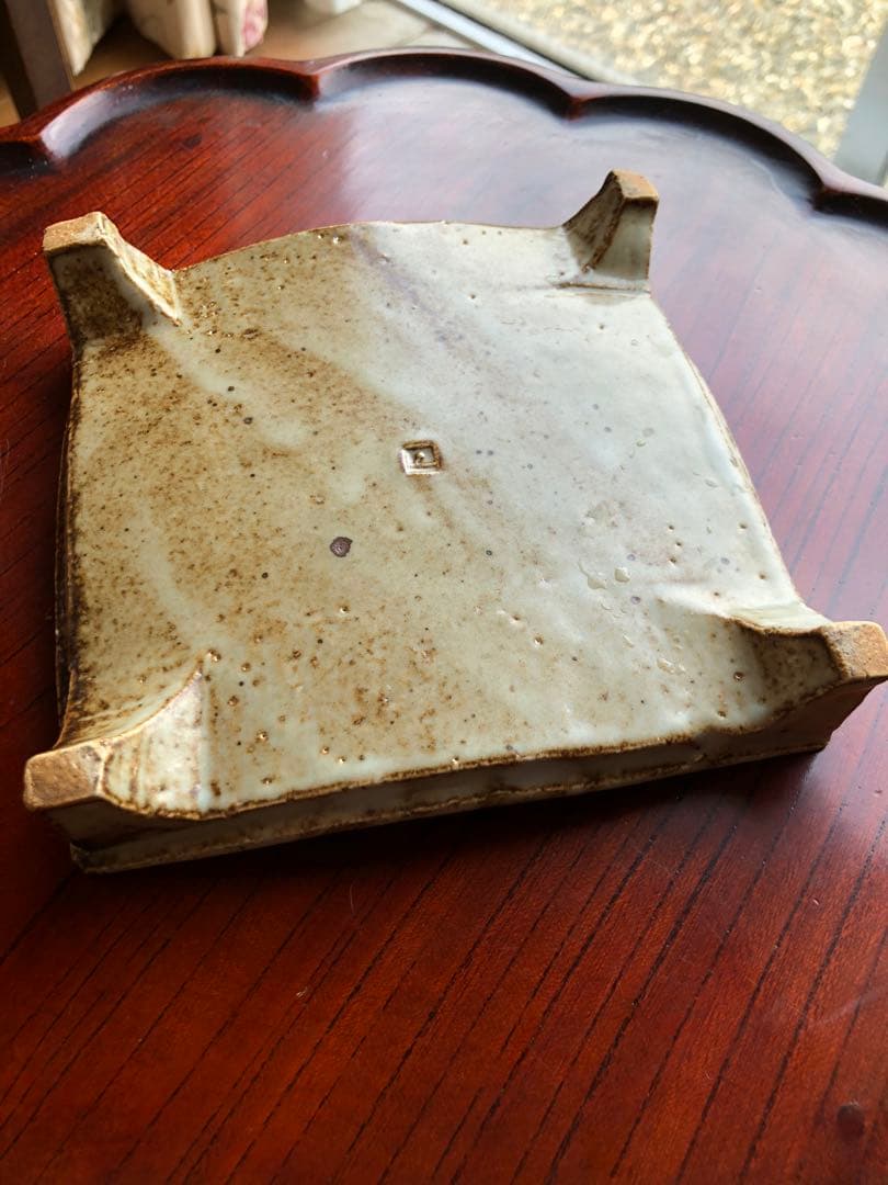 希少　陶板皿　一点物