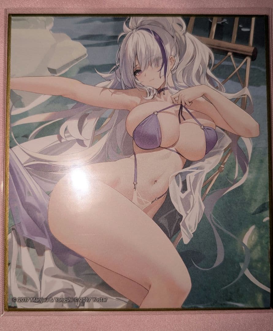 アズールレーン サマーフェアトレーディングミニ色紙セット