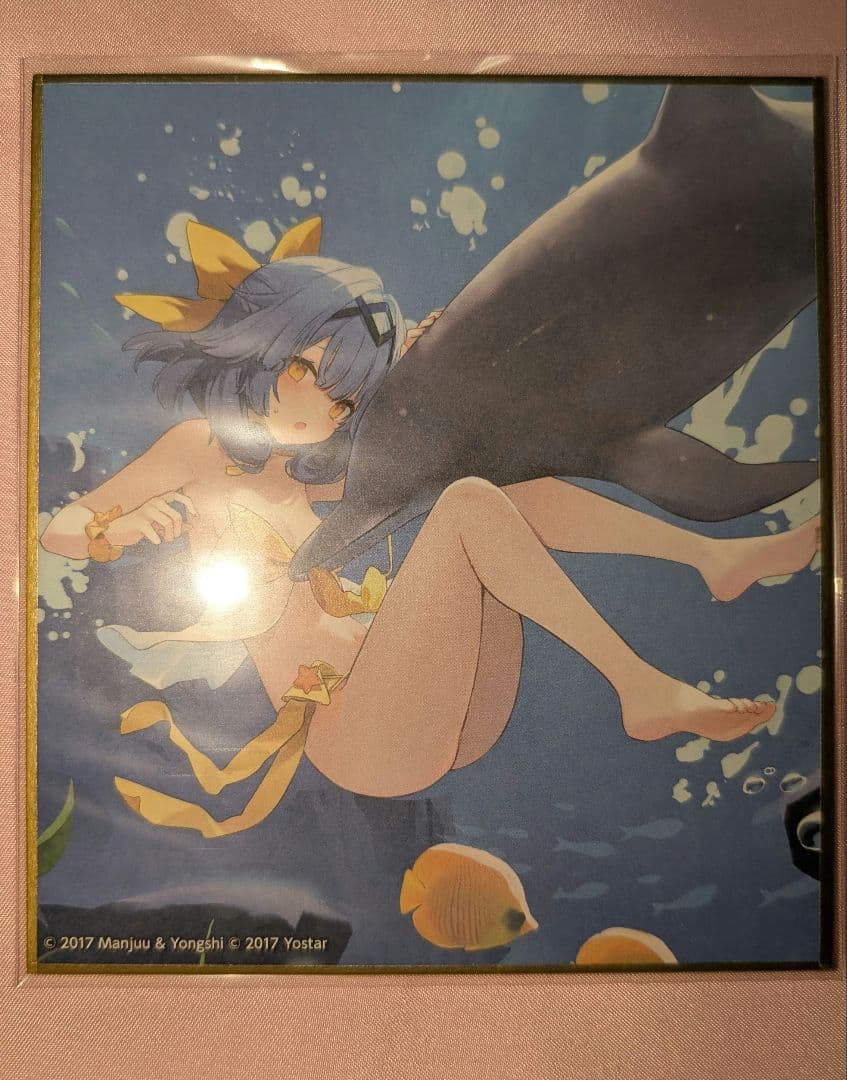 アズールレーン サマーフェアトレーディングミニ色紙セット