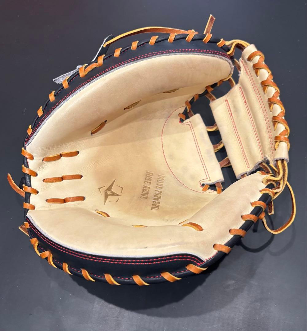 オールスターキャッチャーミット キャメル×Bブラック ASJ-20R-CAM