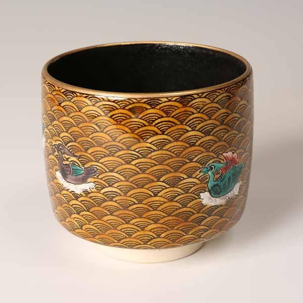 九谷焼　【北村隆　造】　◆茶碗　北前船◆　竹隆窯【抹茶碗・茶器・茶道具】