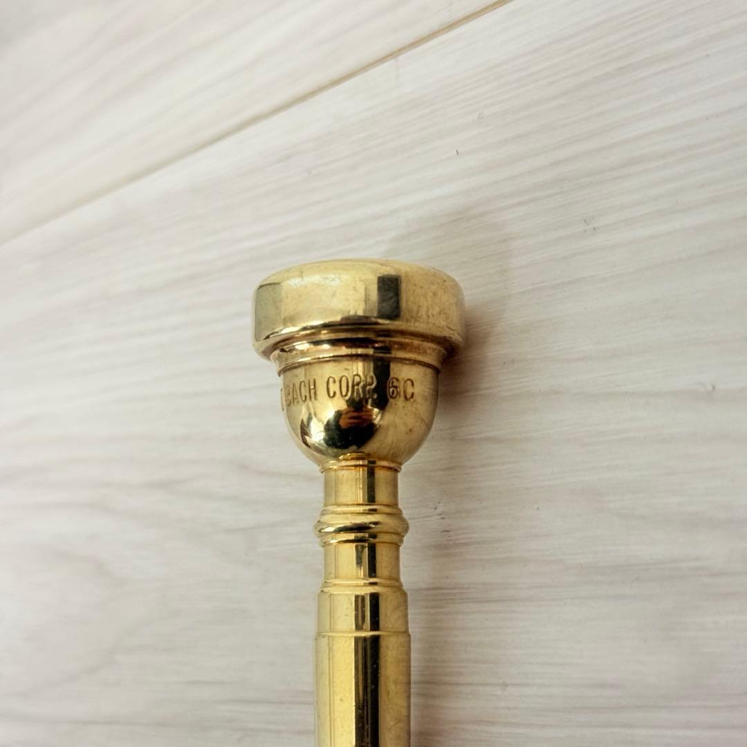VINCENT BACH CORP. 6Cトランペット マウスピース ゴールド