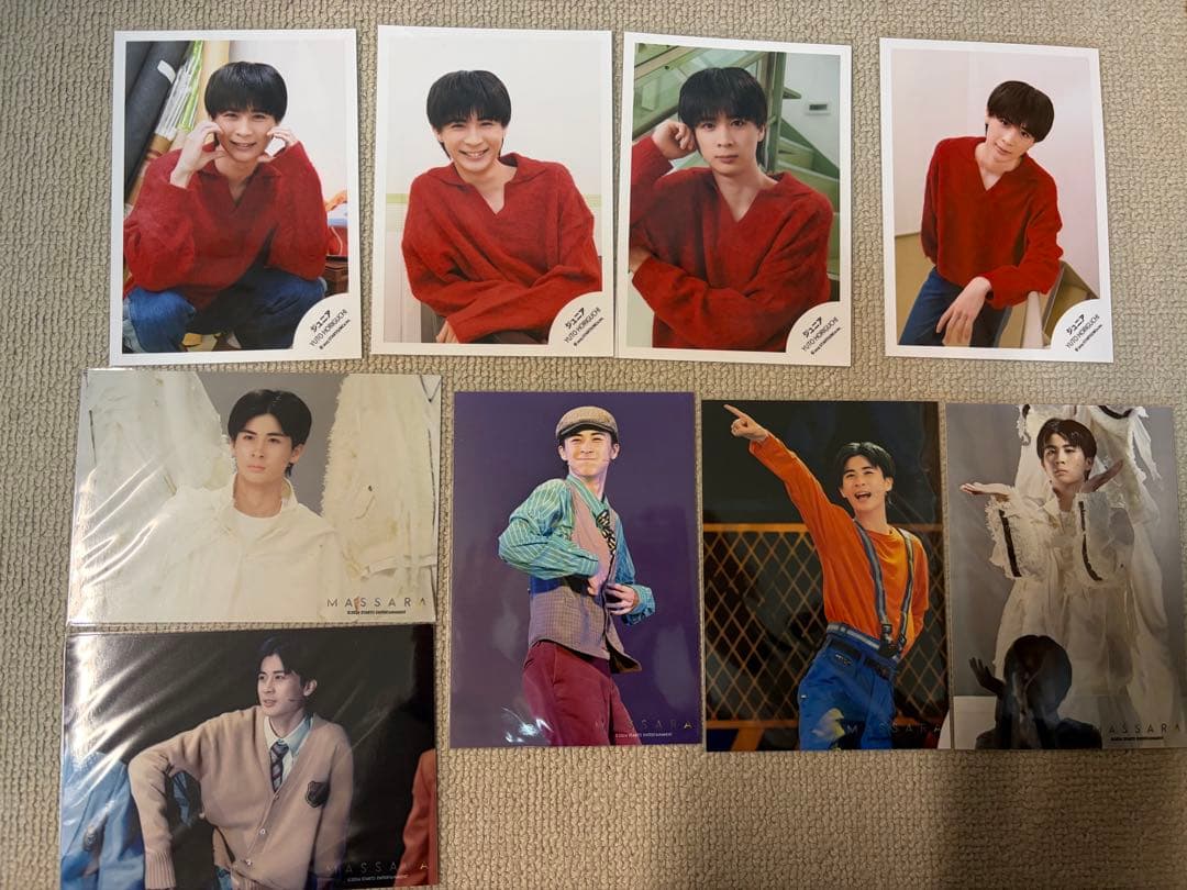 堀口由翔 公式写真 ステージフォト プロフィールカード