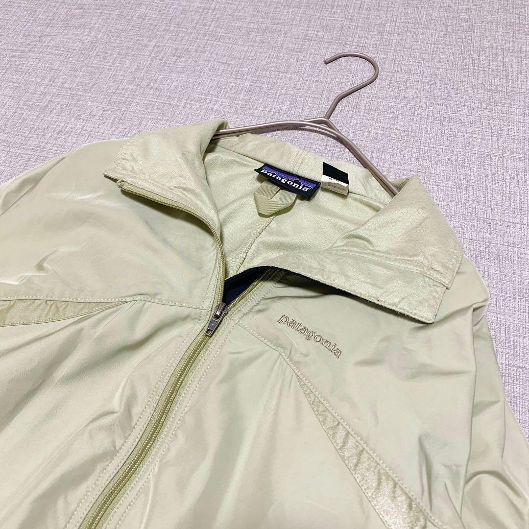 美品✨ パタゴニア ナイロンジャケット XS ライトグリーン ウィンドブレーカー