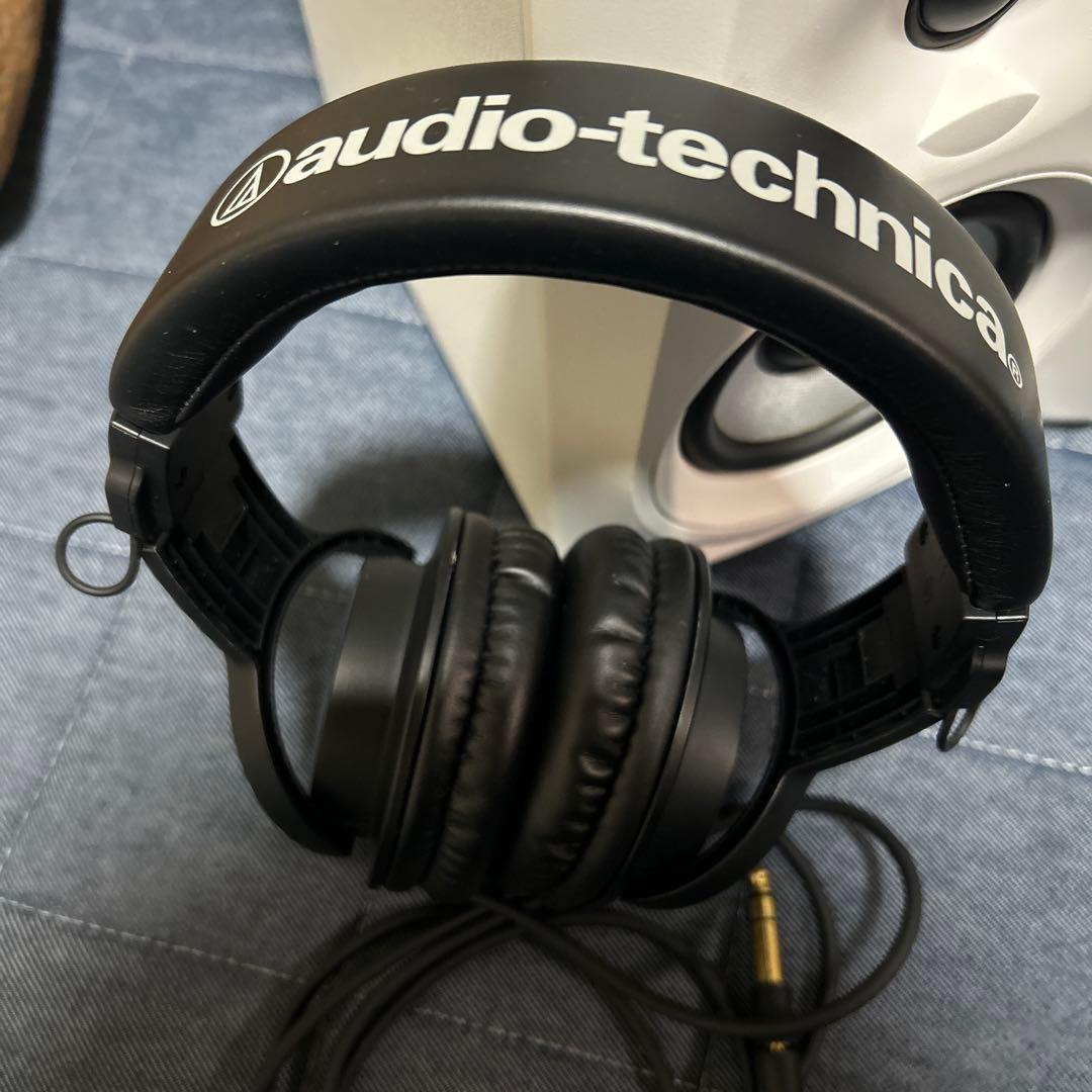 Pioneer DM-40-W スピーカー　ヘッドホン　オーディオテクニカ