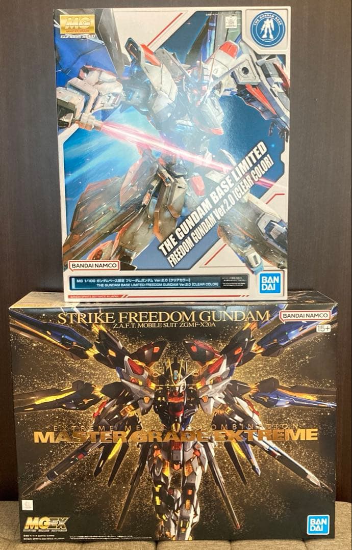 MGEXストライクフリーダムガンダム MGフリーダムガンダムVer.2.0クリア
