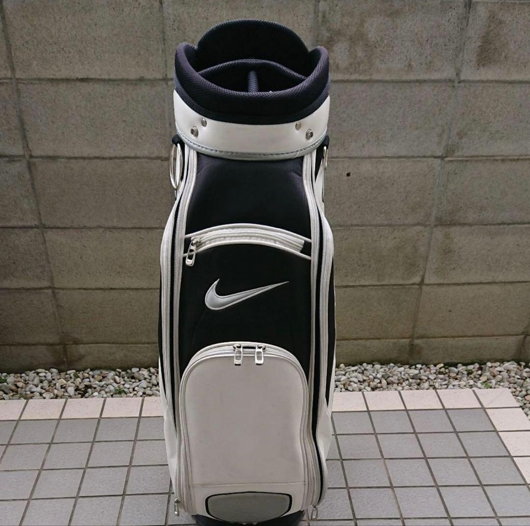 NIKE (ナイキ) GOLFキャディバッグ ホワイト/ブラック