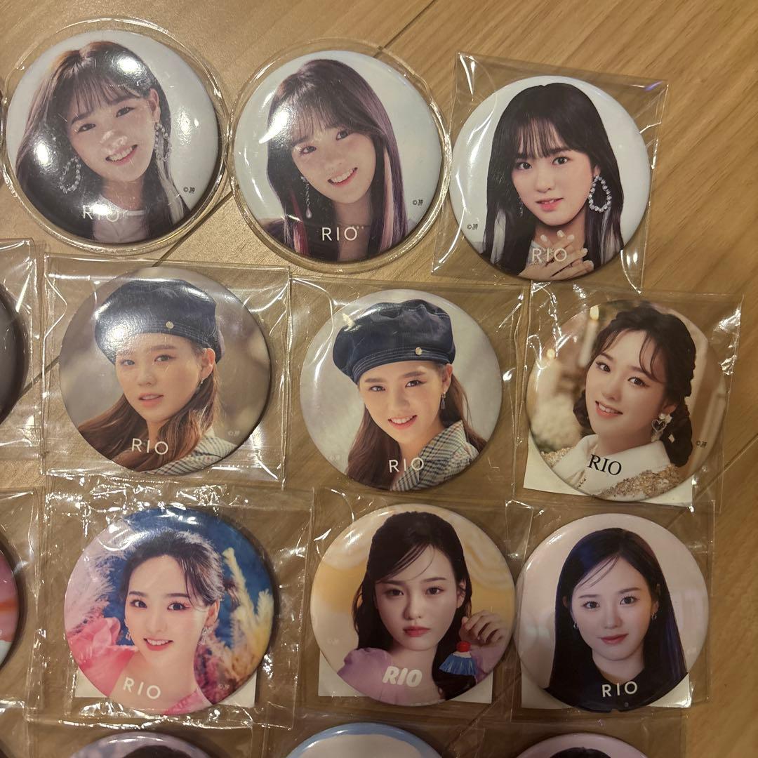 NiziU リオ 缶バッジ