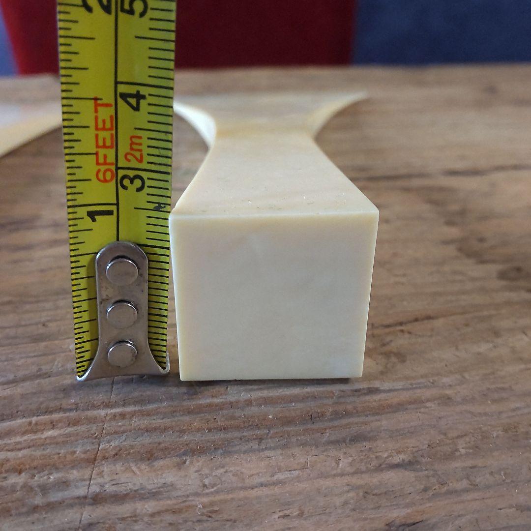 三味線のバチ①、2本セット（津軽）天然素材