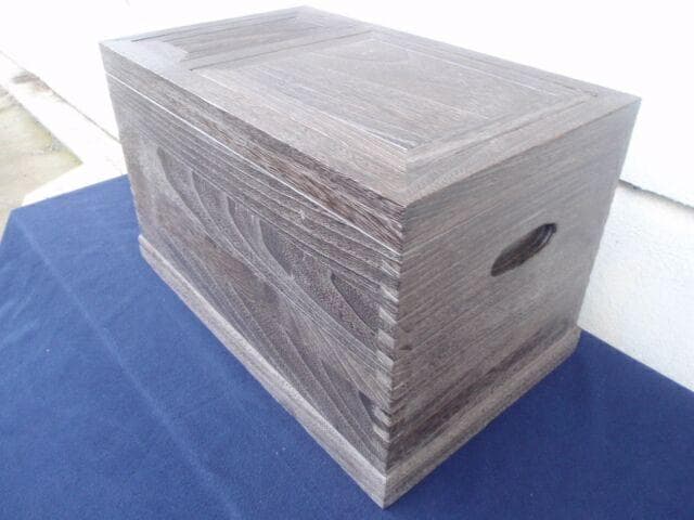 希少！◆送料無料◆新品 51巾 焼桐の豆火鉢 長火鉢 囲炉裏 (検/鉄瓶)