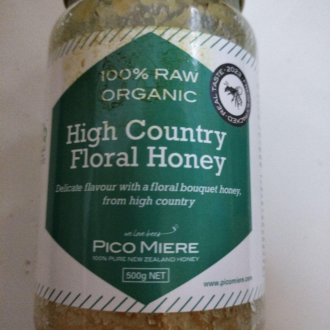 ピコミーレ 有機はちみつ 500g　✕　3本