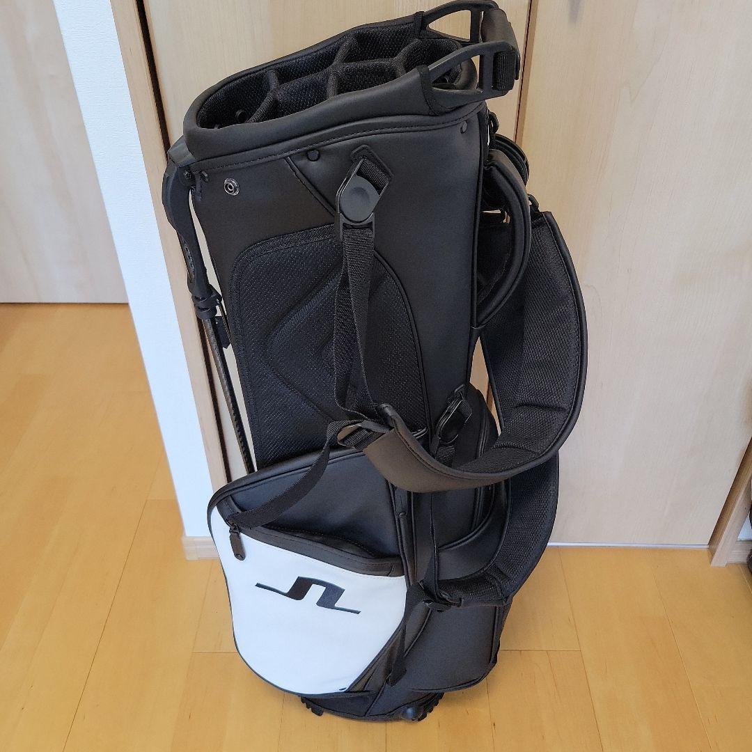 J.Lindeberg キャディバッグ ブラック/ホワイト