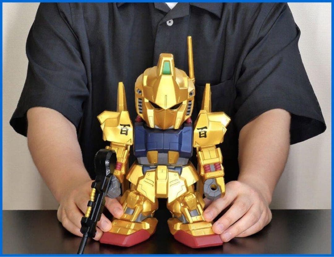 ★ジャンボソフビフィギュア　SD百式（限定版ゴールドバージョン）新品！★