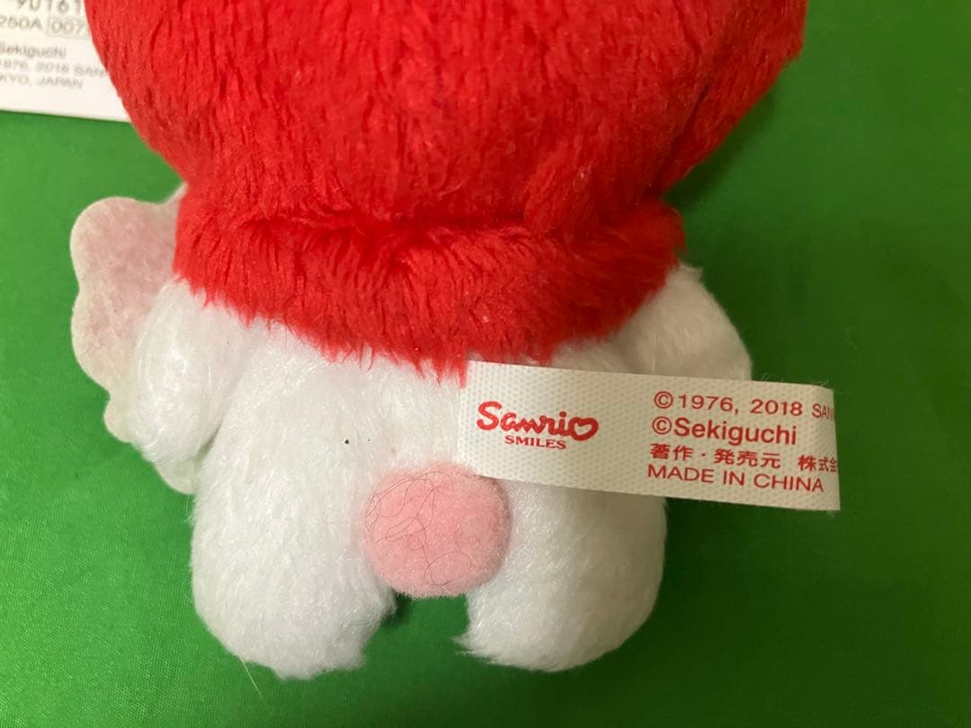 希少　チムたん　マイメロディ ぬいぐるみキーチェーンマスコット 赤