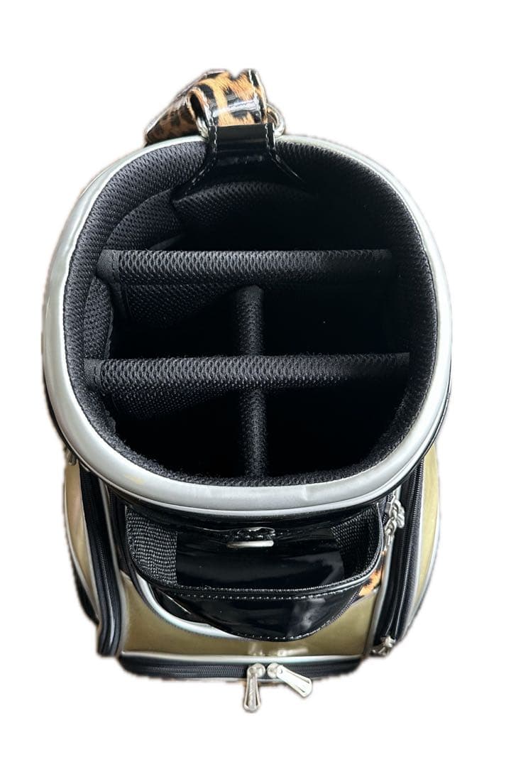 DANCE WITH DRAGON キャディーバック　ヒョウ柄