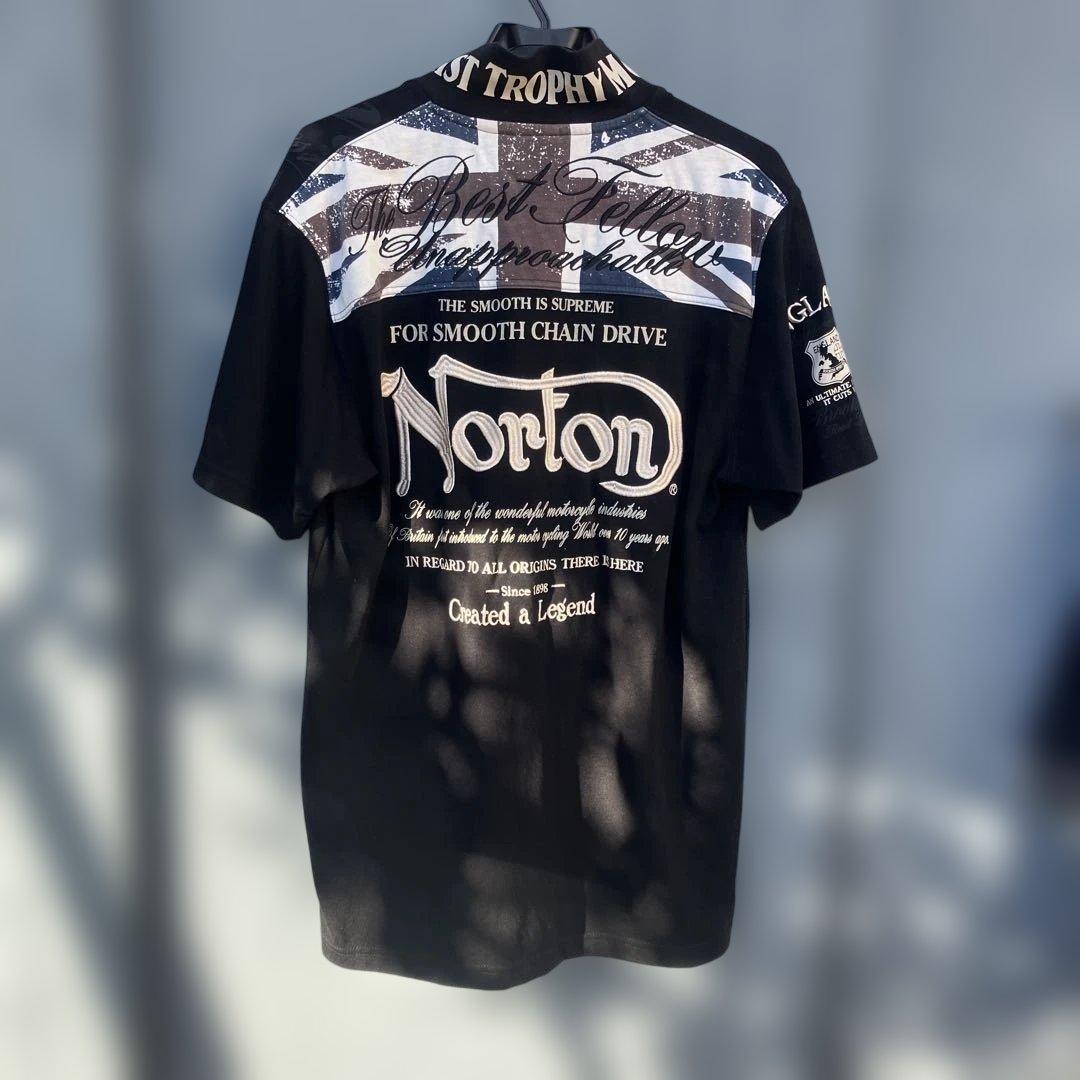 Norton ブラック ポロシャツ　2xlサイズ