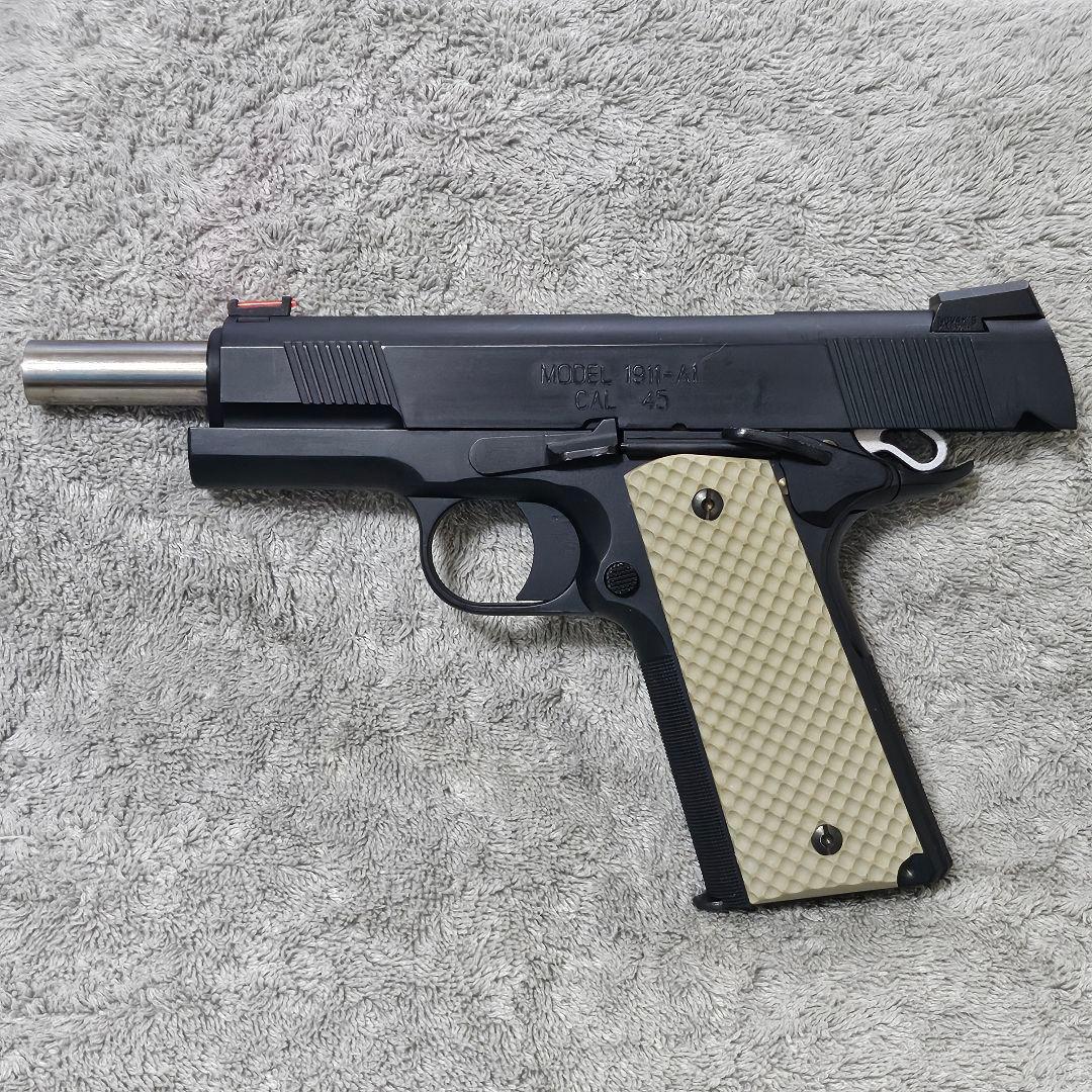 WA 純正HWガスブロ M1911-A1 ノバック・カスタム ファイバーモデル