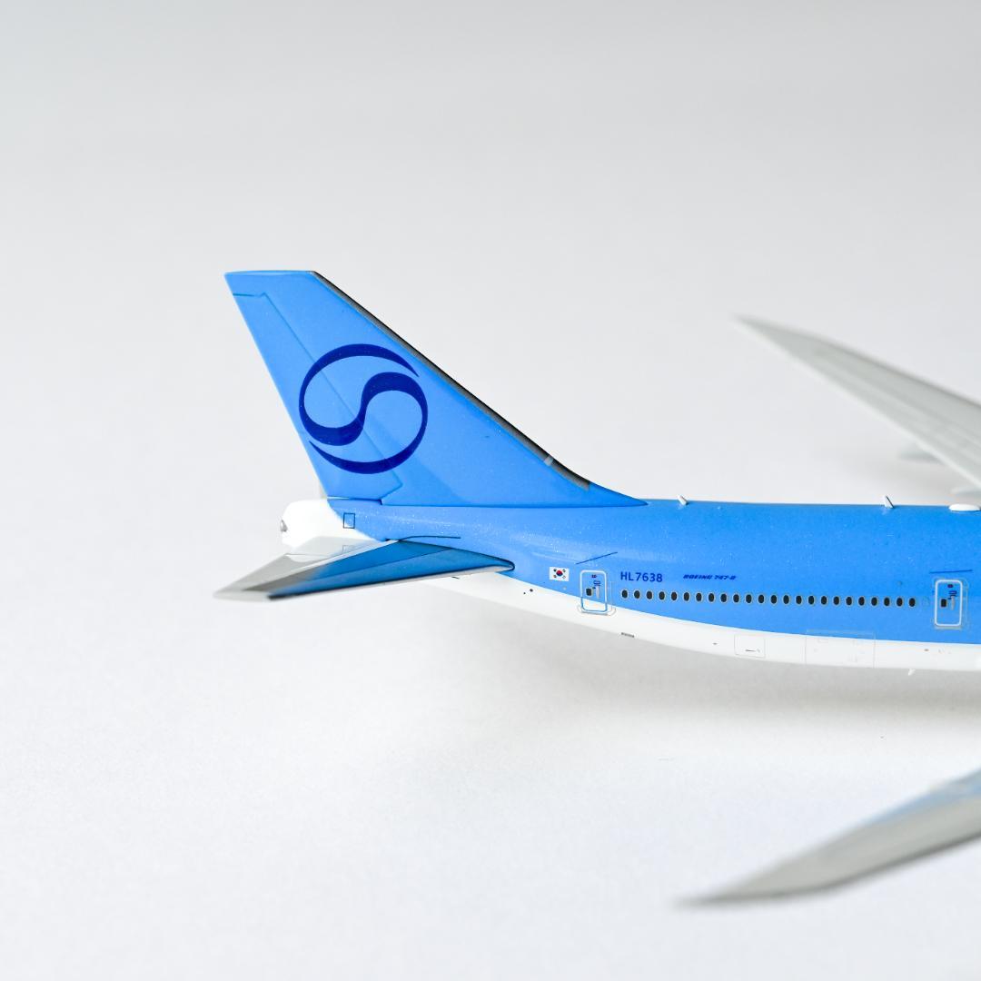 大韓航空 B747-8i 新塗装 HL7638 HX Models 1/400