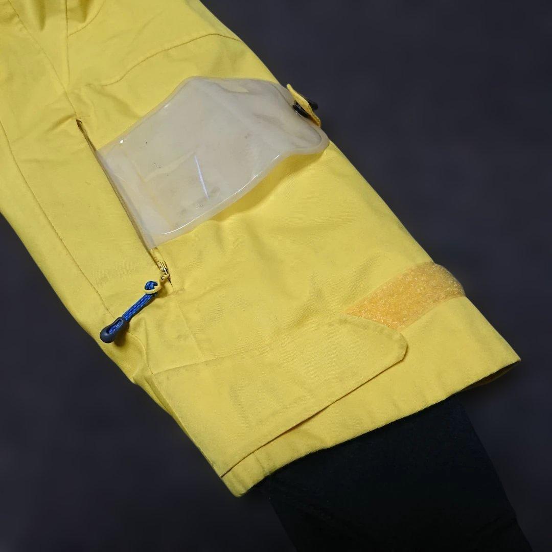 送料無料【MIZUNO】定価約9万円 イエローフリースキーウェア上下 S/S