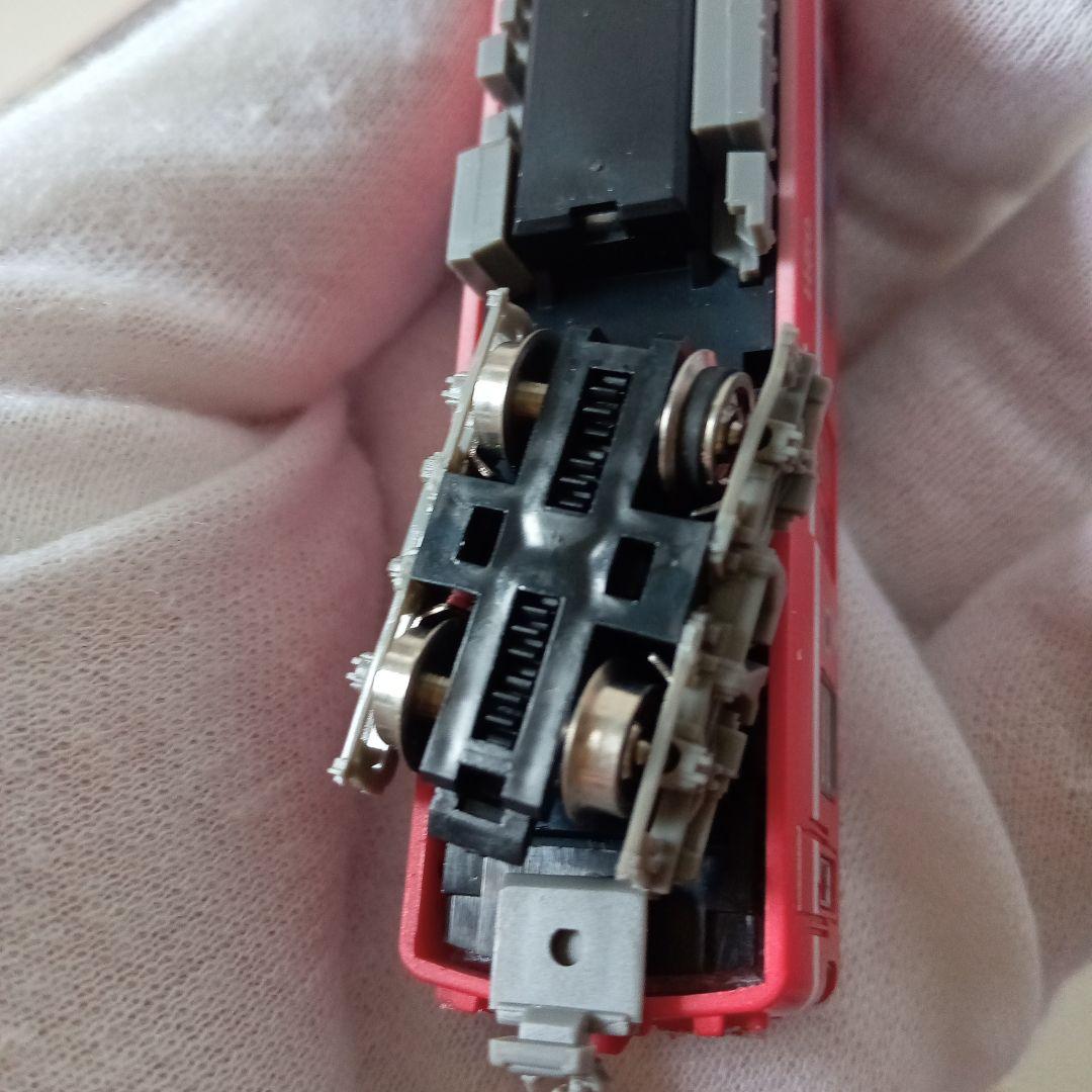 【レトロ】名古屋鉄道6000系　白帯　2両セット　赤色　白ライン