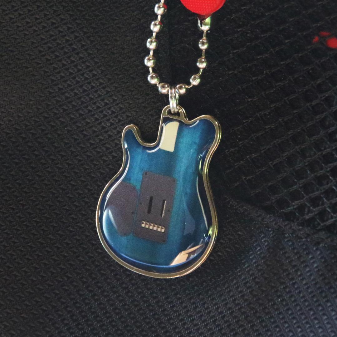 26点【名入れ無料】ギターキーホルダー
